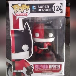 Funko Pop! Heroes Harley Quinn Red and Black Action Figure